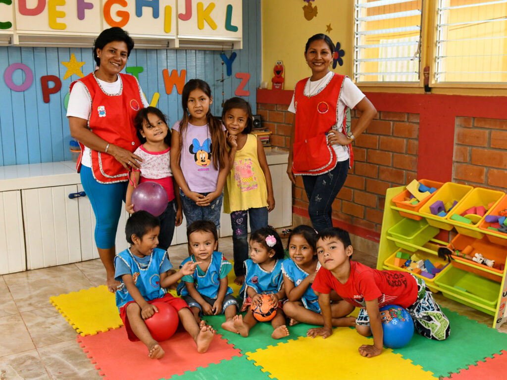 Daycare reopening in Pucallpa Peru.